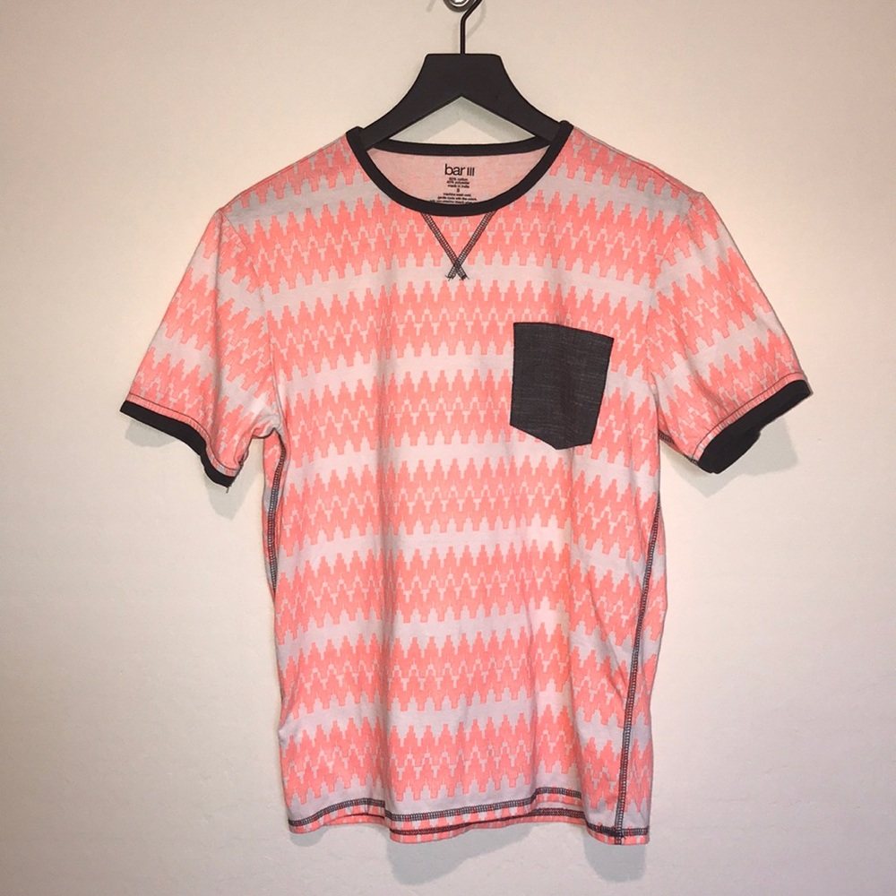 Tribal Print T-shirt BarIII